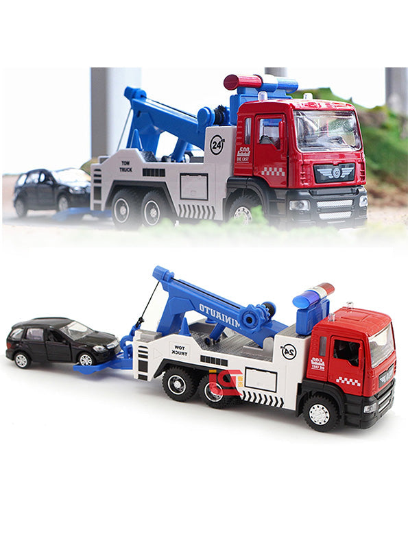 Towing Truck Toy For Kids - Blue (MS-S-24) - Toyloft