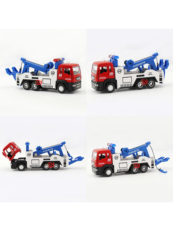 Towing Truck Toy For Kids - Blue (MS-S-24) - Toyloft