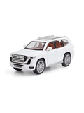 Toyota Land Cruiser 1:18 Scale Diecast Alloy Model Car White TV4742.