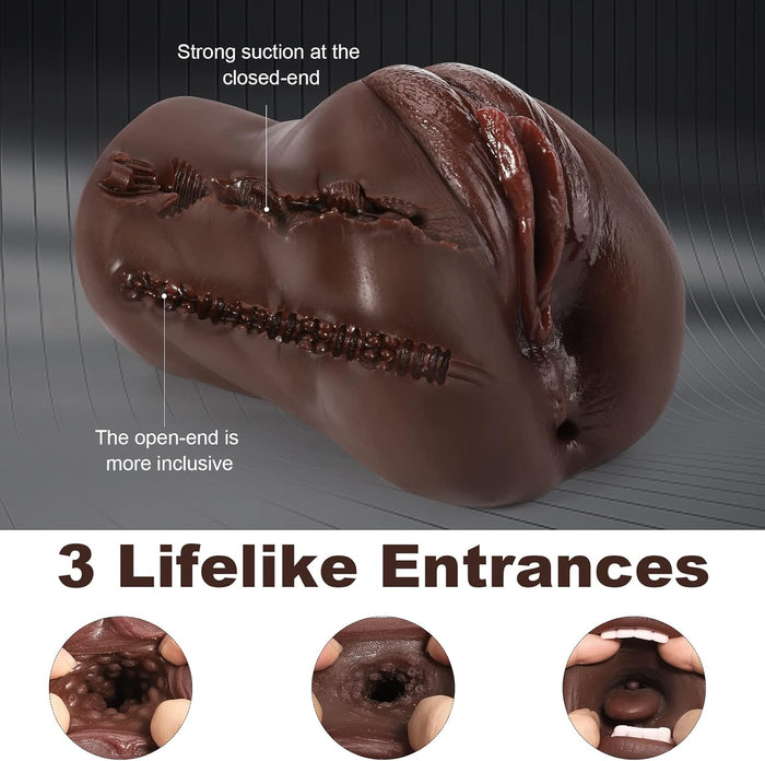 TripleTease Vibrating Bullet Pocket Pussy Stroker