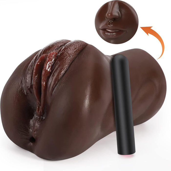 TripleTease Vibrating Bullet Pocket Pussy Stroker