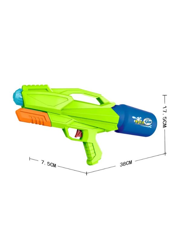 TsunamiForce 50 – Ultra-Powerful High-Capacity Nozzle Water Blaster for Holi, Beach Battles & Summer Pool Play - Green.