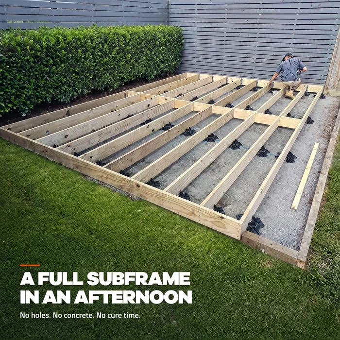 TuffBlock Deck Blocks - No-Dig Instant Foundation System