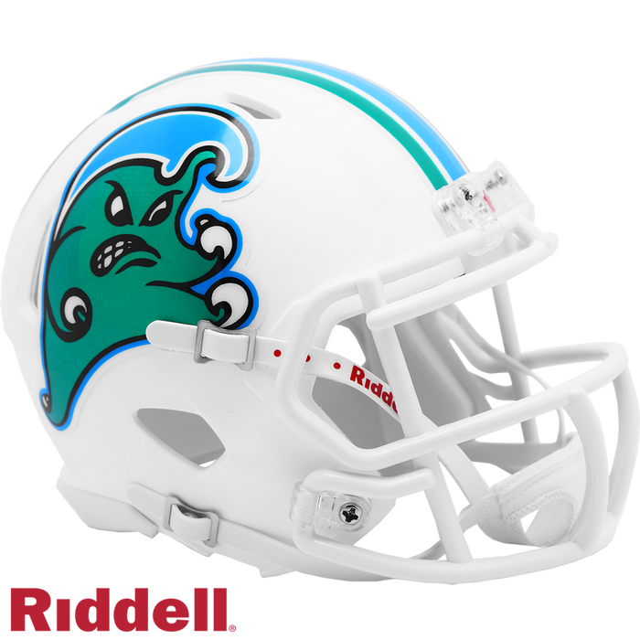 Tulane Green Wave Helmet Riddell Replica Mini Speed Style-0
