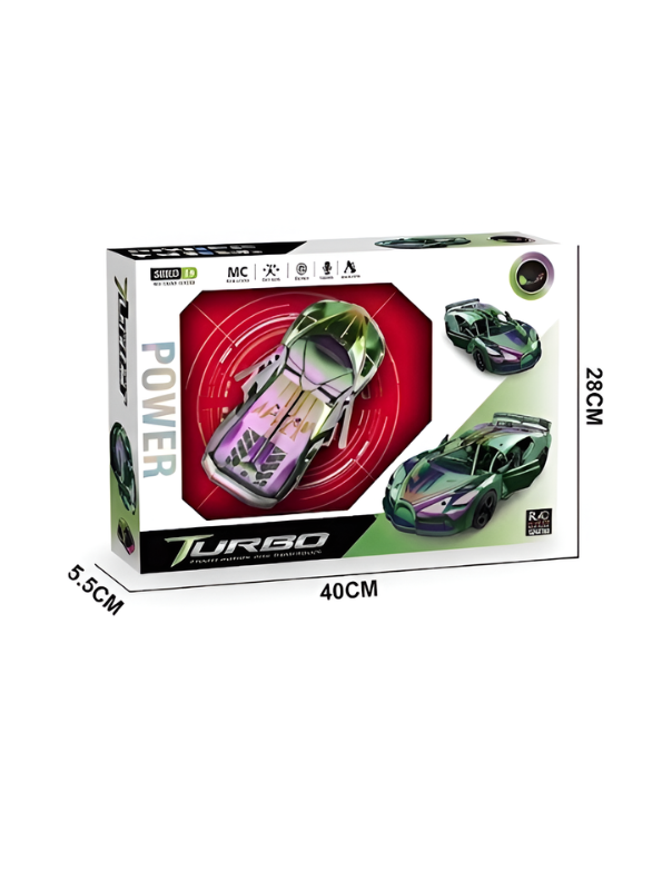 Turbo 4-Channel Remote Control Car Rechargeable RC Supercar Toy with Openable Doors TV7255.
