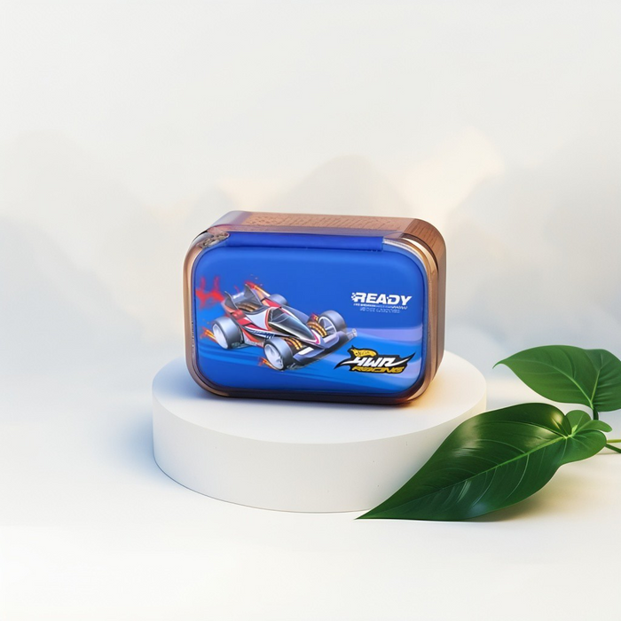 TurboVroom – Sports Car Blister Pouch for Kids | Single Chain Pencil Case | Stylish & Speedy Stationery Bag NOV8792.