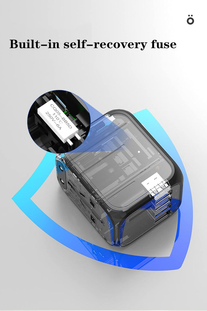 Universal Travel Adapter With USB and Type c