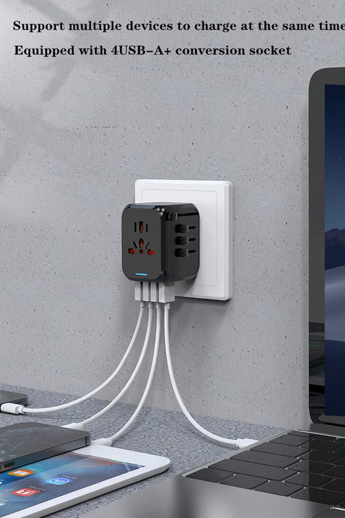 Universal Travel Adapter With USB and Type c