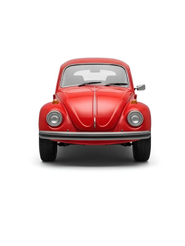 Vintage Volkswagen Beetle Model Car 1:24 Scale Retro Classic Collectible Car TV7331.