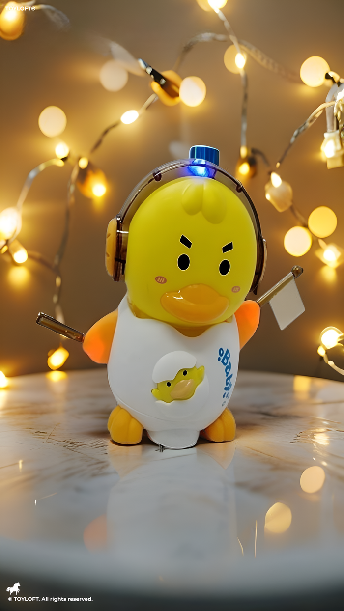 Walking Duck Toy For Kids - White (MS-S-24)