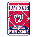 Washington Nationals Sign 12x18 Plastic Fan Zone Parking Style CO-0