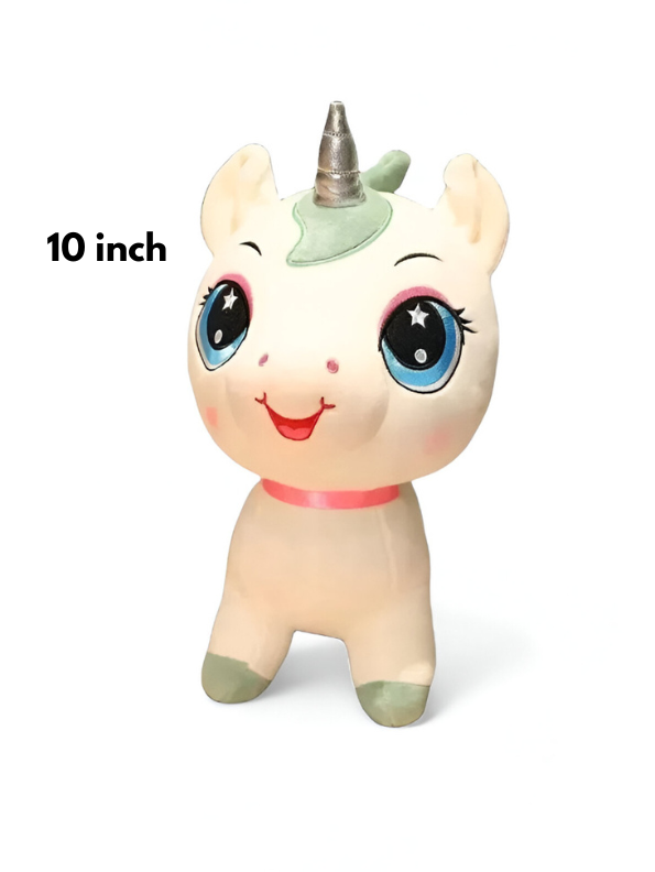 White - Unicorn Soft Toy for Kids – 10 Inch Cute & Cuddly Plush Stuffed Animal Gift ST14145
