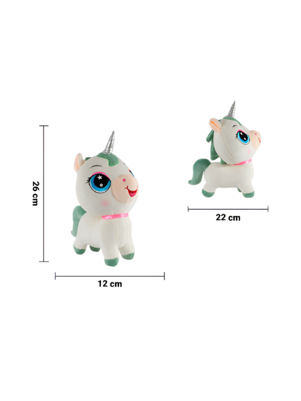 White - Unicorn Soft Toy for Kids – 10 Inch Cute & Cuddly Plush Stuffed Animal Gift ST14145
