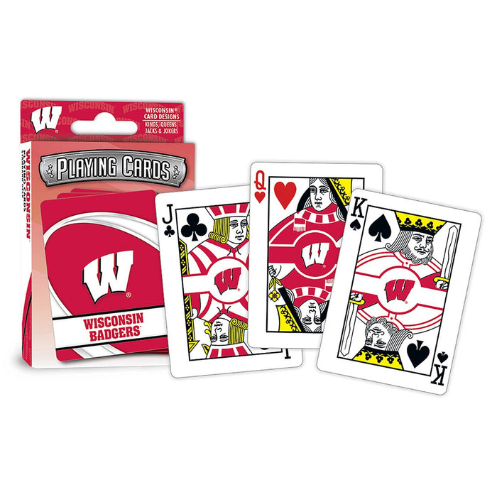 Wisconsin Badgers Playing Cards Logo-0