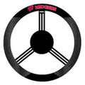 Wisconsin Badgers Steering Wheel Cover Mesh Style CO-0