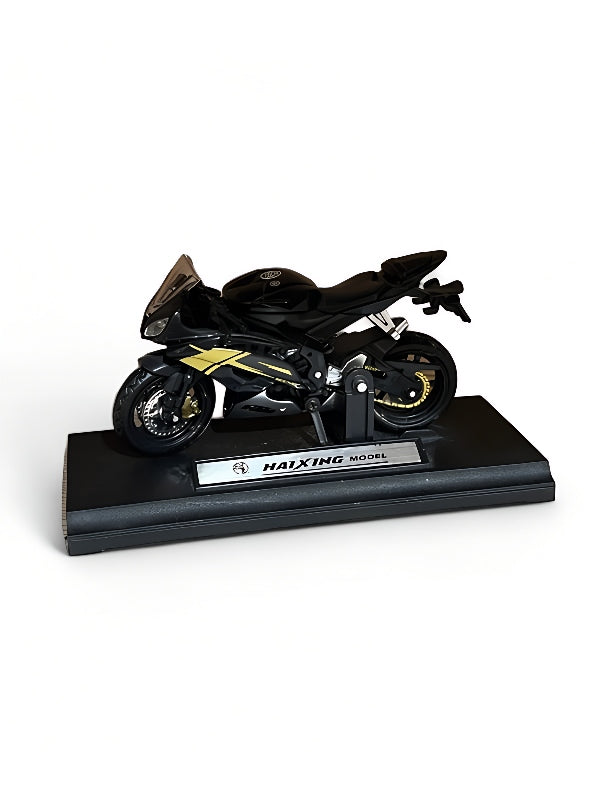 Yamaha Mini Diecast Bike Metal Model Motorcycle - Black (MD-17) - Toyloft