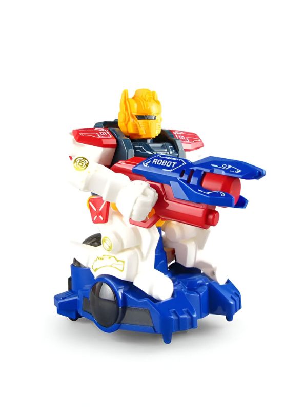 Yellow - RoboGladiator - Mini Mecha Warrior Robot Toy | Intelligent Design, Lights & Music, Dancing & Rotating Action for Kids - MS13964.