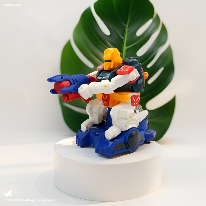 Yellow - RoboGladiator - Mini Mecha Warrior Robot Toy | Intelligent Design, Lights & Music, Dancing & Rotating Action for Kids - MS13964.