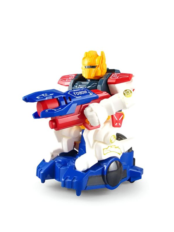 Yellow - RoboGladiator - Mini Mecha Warrior Robot Toy | Intelligent Design, Lights & Music, Dancing & Rotating Action for Kids - MS13964.