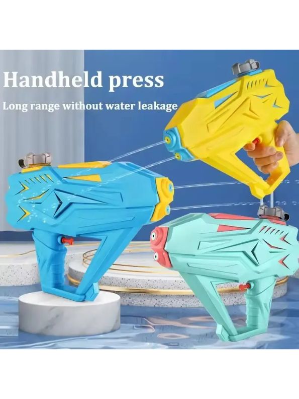 Yellow - TidalCrusher X - High-Pressure Hydro Cannon with Dual-Stream Blasting for Ultimate Water Play Mayhem LMI11811.